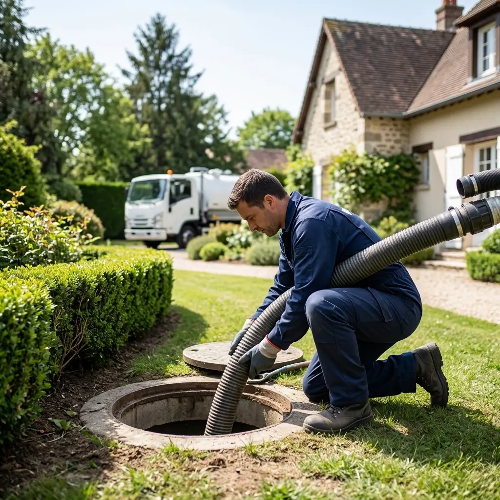 Comment se déroule la vidange à Marnes-la-Coquette ?