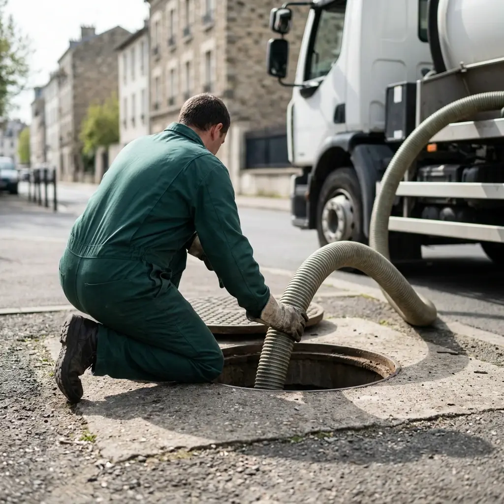 Comment se déroule la vidange à Montreuil ?
