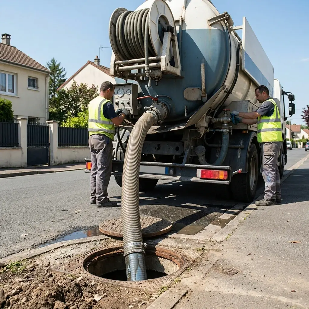 Un service d'assainissement professionnel et rapide