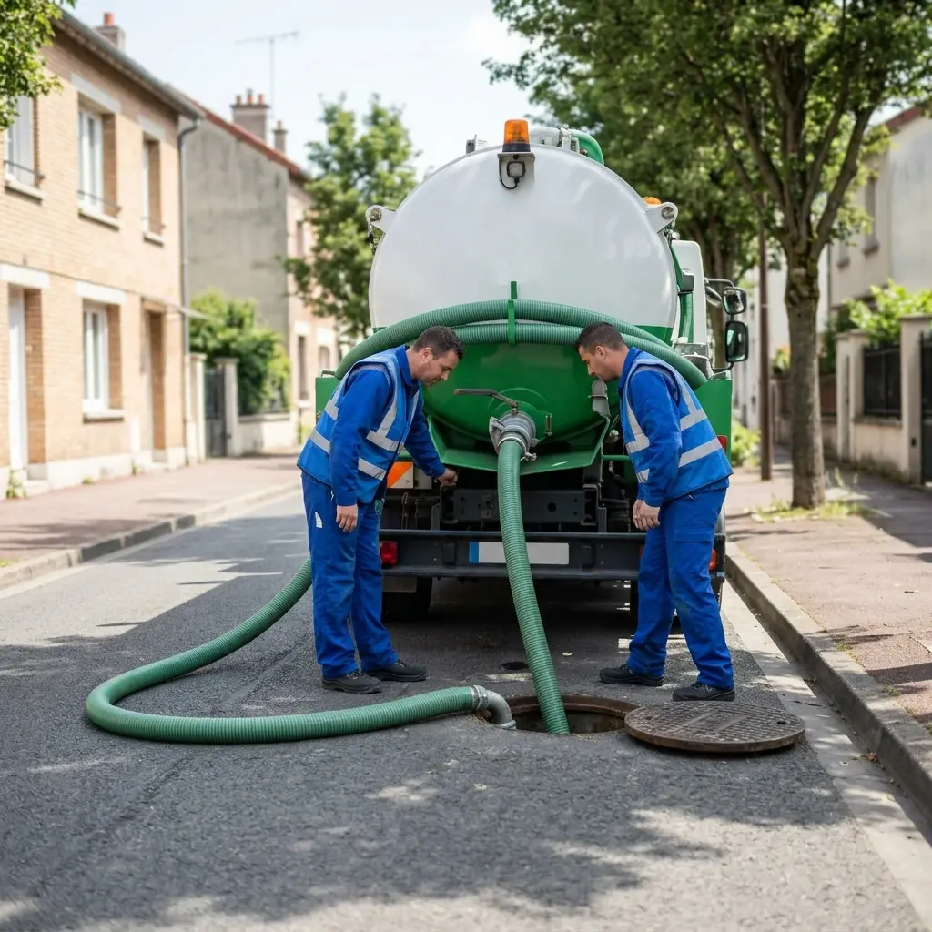 Expertise en vidange fosse septique aux Lilas