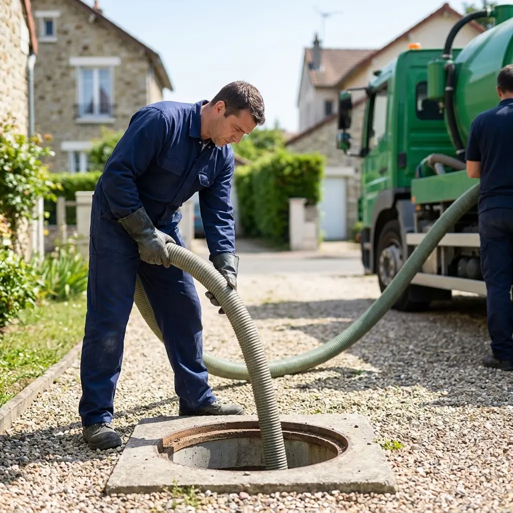 Notre méthode de pompage et nettoyage