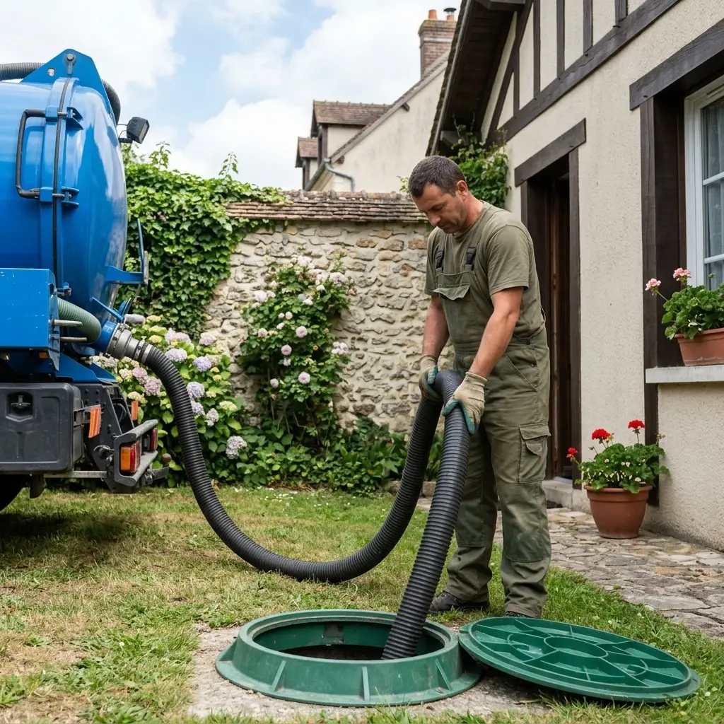 Expertise en vidange Fosse Septique à Auvers-sur-Oise