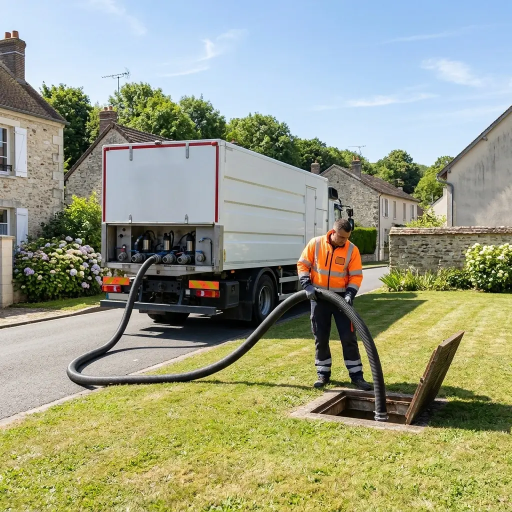 Comment nous intervenons sur votre fosse septique