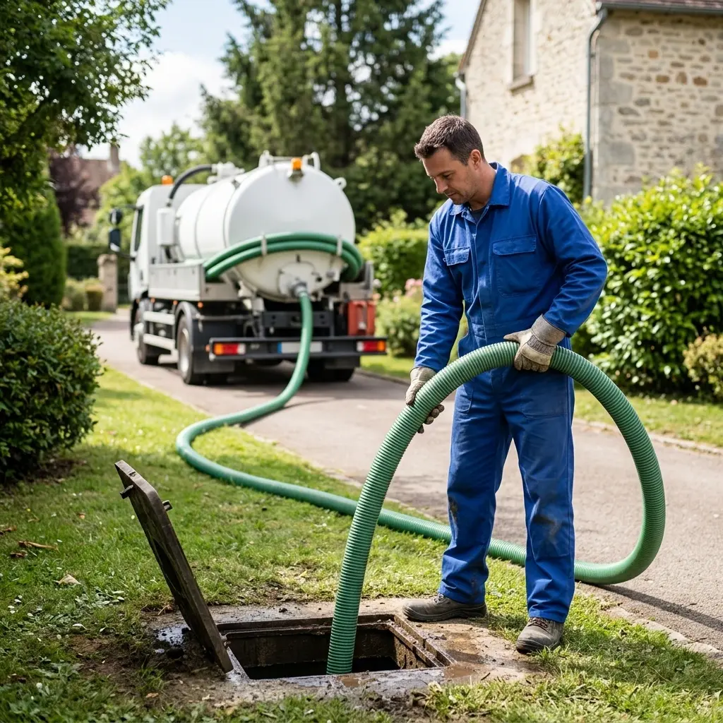 Comment se déroule la vidange à Haravilliers ?