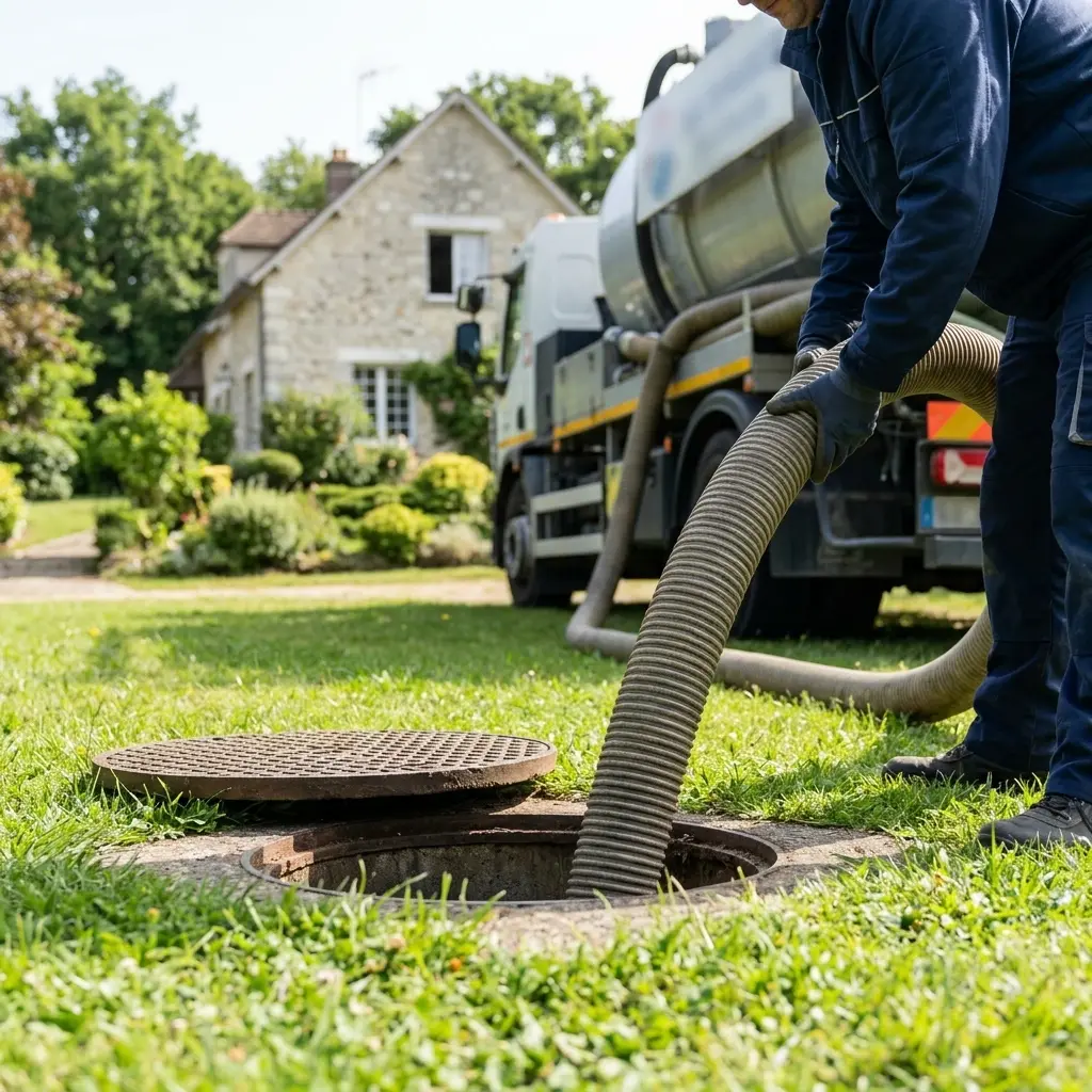 Comment se déroule la vidange à Puiseux-Pontoise ?