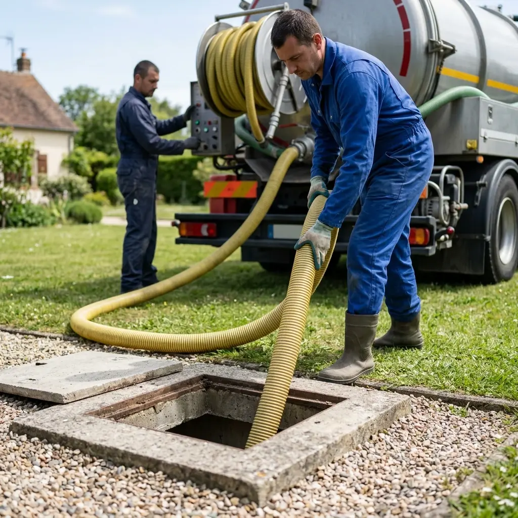 Comment se déroule la vidange à Bray-et-Lû ?
