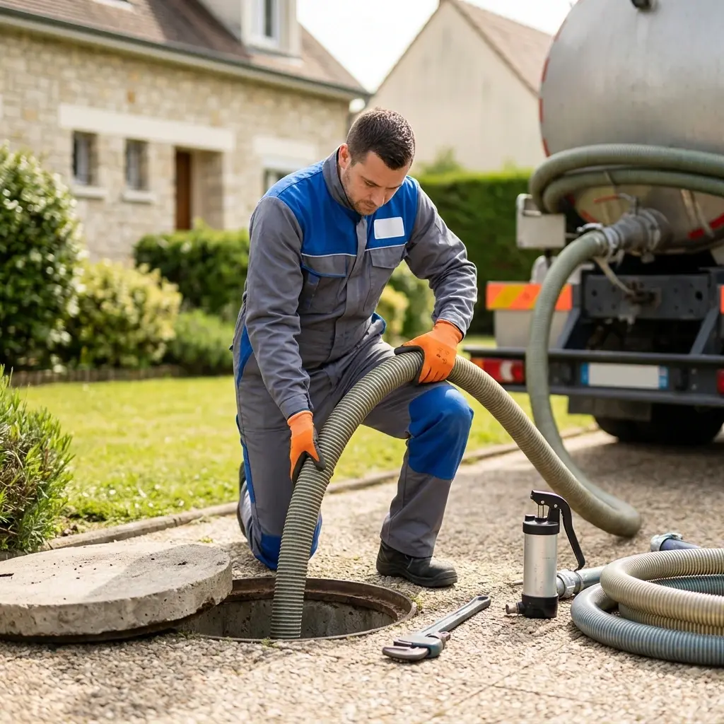 Expertise en vidange Fosse Septique à Frépillon