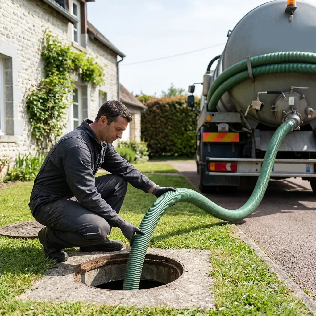 Comment se déroule la vidange à Montreuil-sur-Epte ?