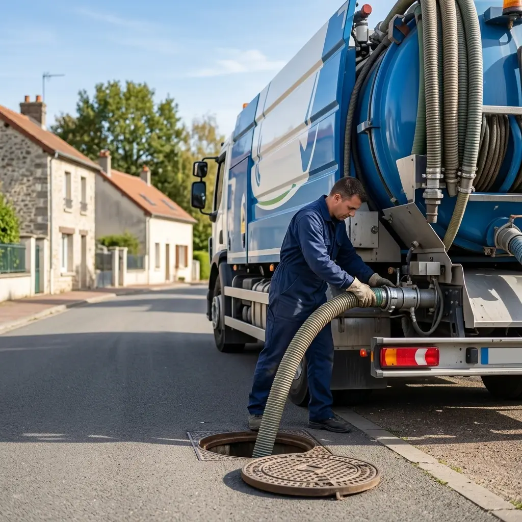 Comment se déroule la vidange à Frémécourt ?
