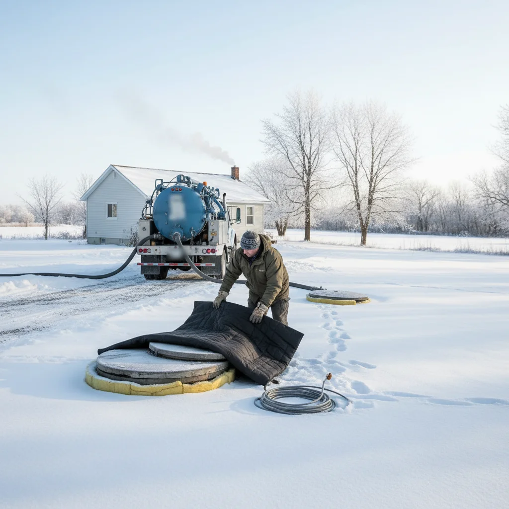 Fosse septique et hiver : comment protéger vos installations ?