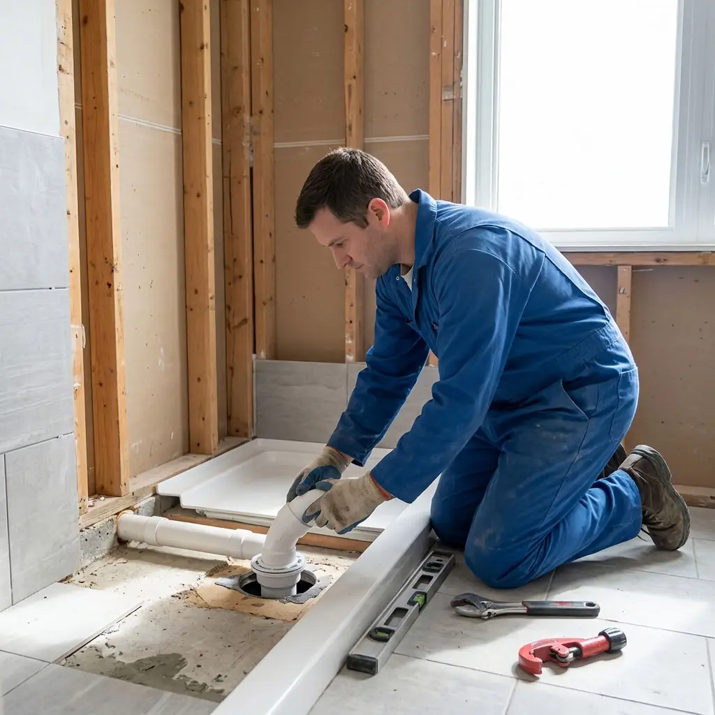 Rénovation de salle de bain : optimiser vos pentes d'évacuation