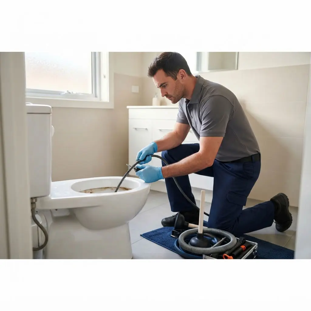 Toilettes bouchées : quand faut-il appeler un professionnel ?