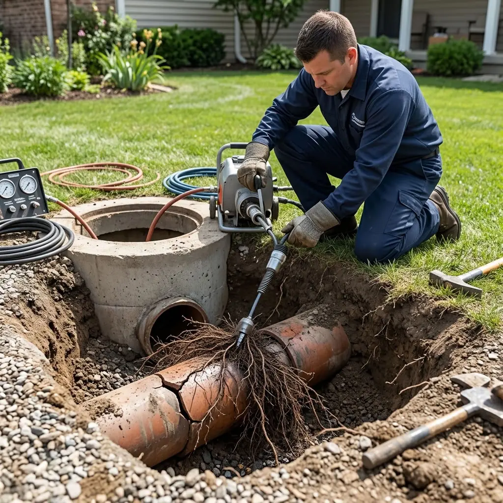Bouchons de canalisation : l'impact des racines sur vos tuyaux