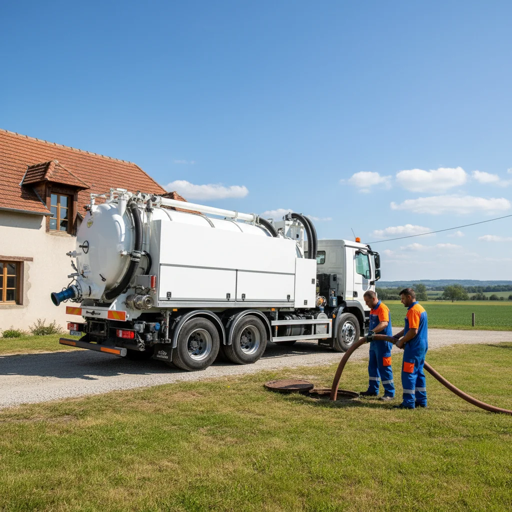 Vidange fosse septique : fréquence, prix, obligations légales en IDF