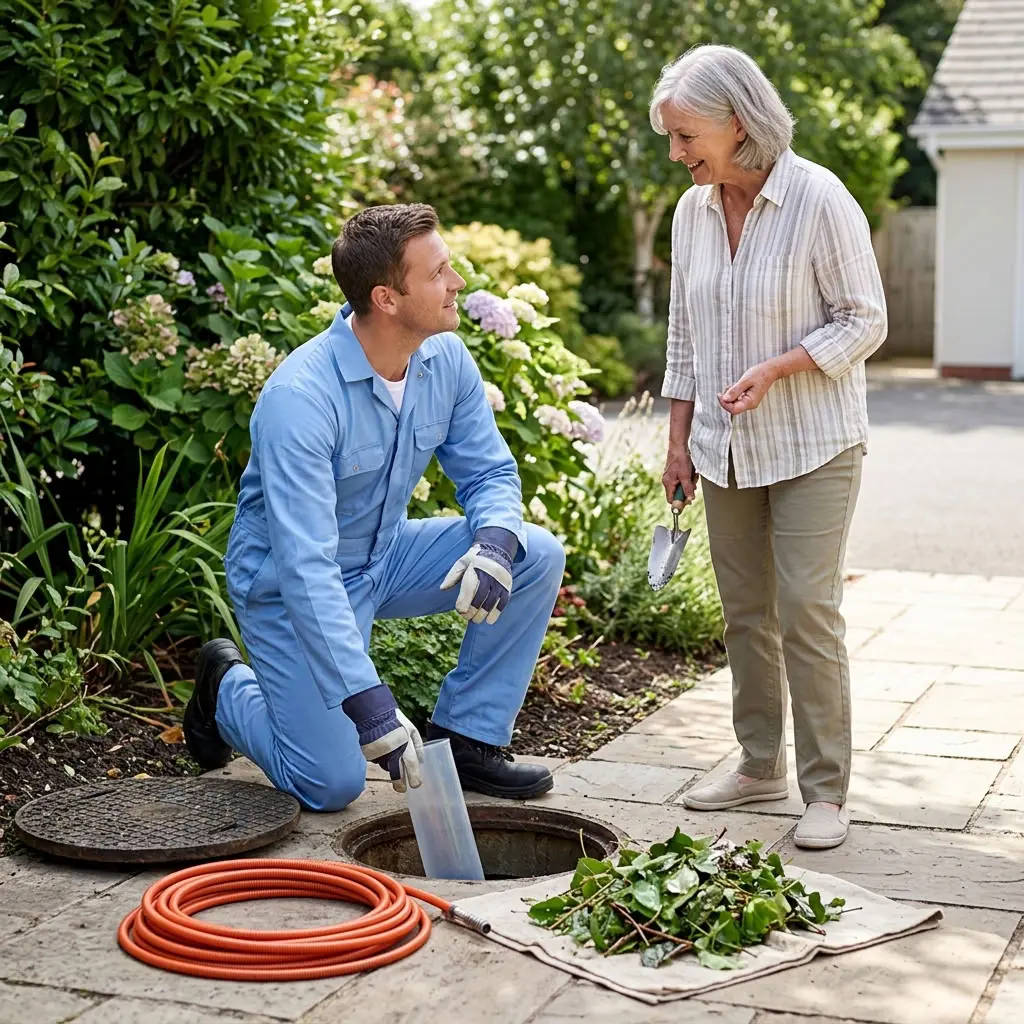 Canalisations et jardinage : éviter l'obstruction par les déchets verts