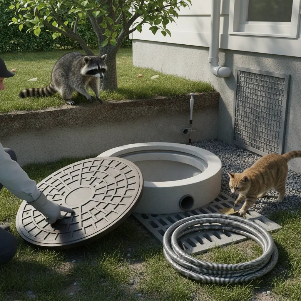 Assainissement et animaux : comment protéger vos conduits ?