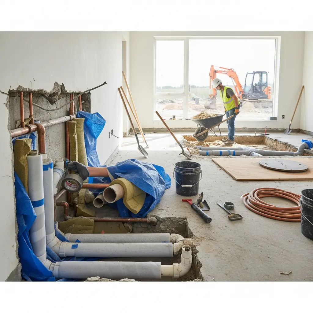 Canalisations et travaux : comment protéger vos tuyaux du chantier ?