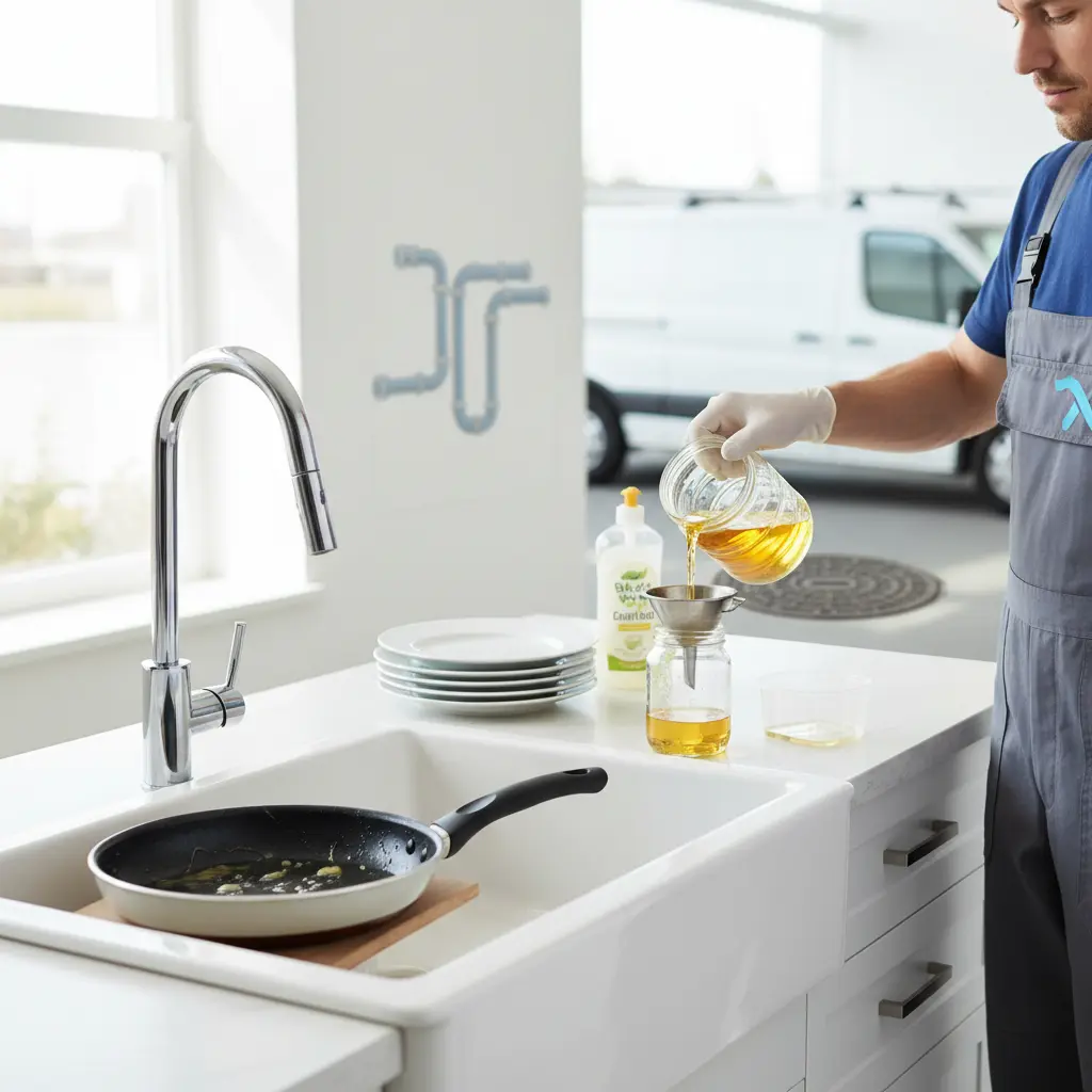Graisses de cuisine et canalisations : comment éviter les bouchons ?